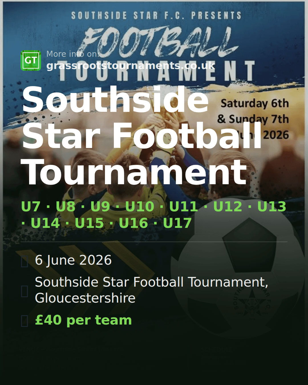 Southside Star Football Tournament — social preview